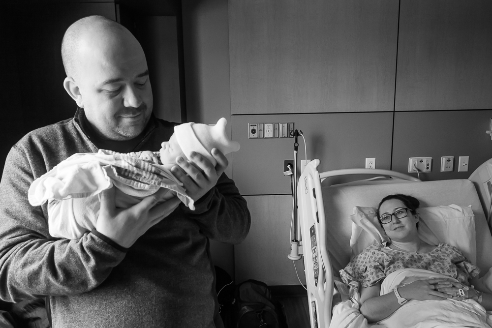 newborn hospital photo