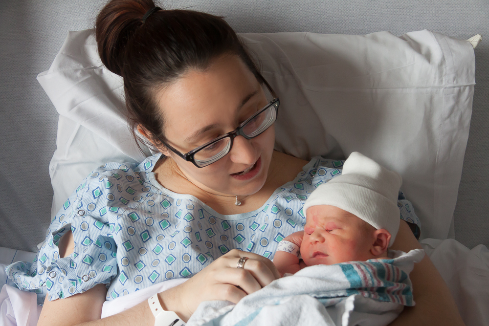 newborn hospital photo