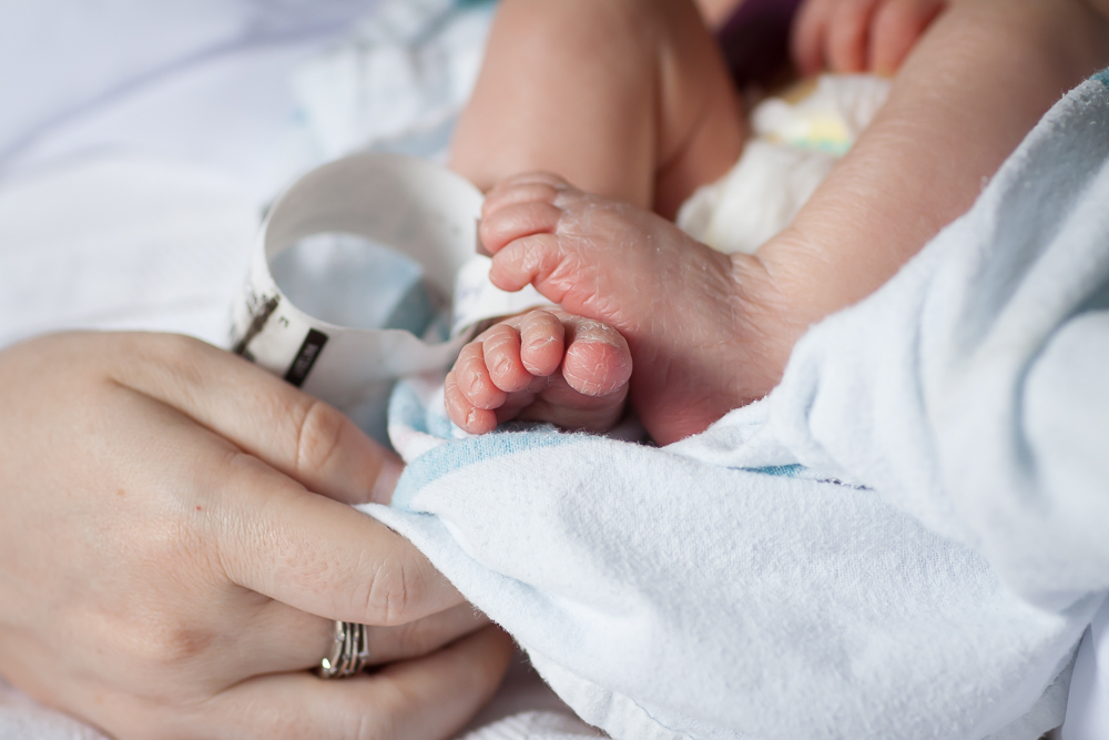 newborn hospital photo