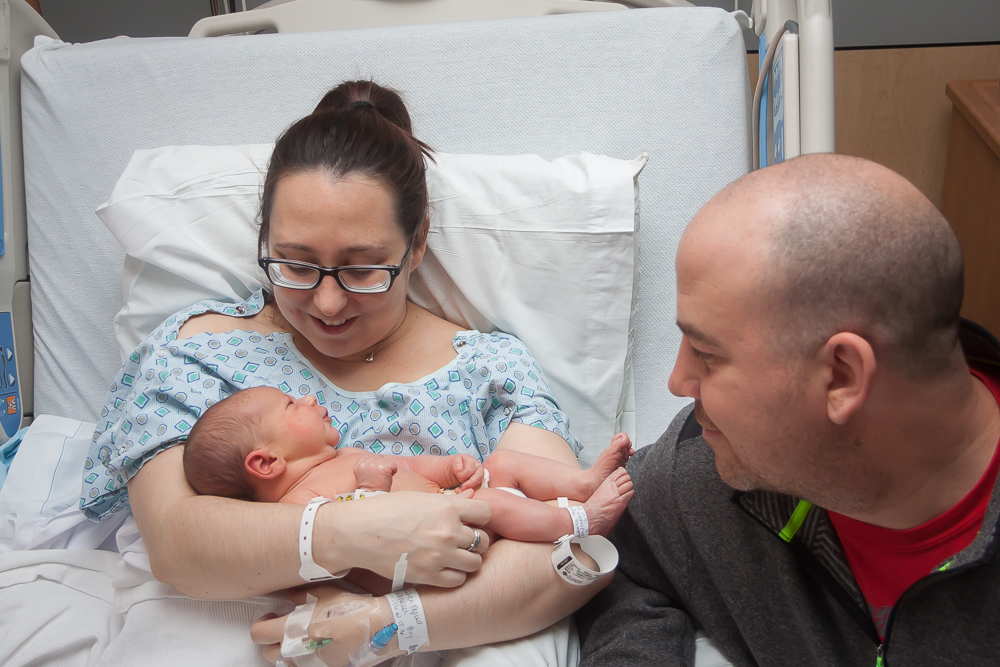 newborn hospital photo